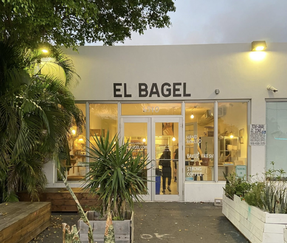 Best Restaurants in Miami pictured: El Bagel